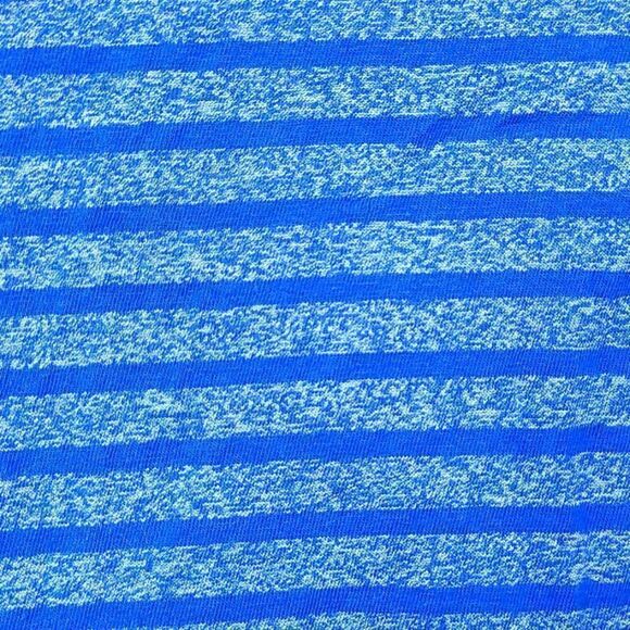 LuLaRoe Classic T Shirt XS (2/4) Blue Stripe Tee Knit Women's A-Line Swing Top - Picture 2 of 8